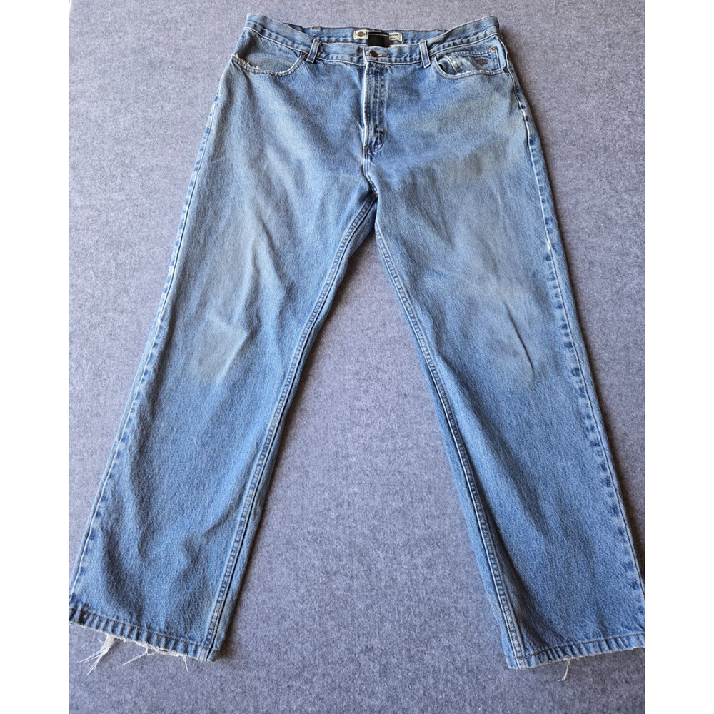 Authentic Harley-Davidson Jeans Men's Motorcycle Straight Leg Blue Denim 38x29